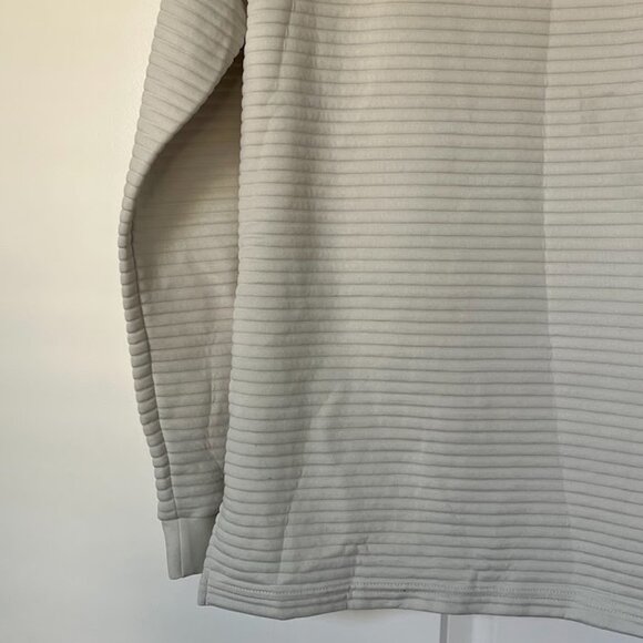 Apana Long Sleeve Ribbed Hoodie Draw String Pullover Jacket Large 42-44 - Picture 10 of 12